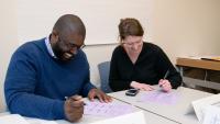Participants in the Leadership and Management Course.